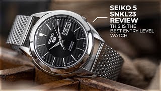 This Is The Best Entry Level Watch  Are Cheap Watches Worth It  The Seiko 5 SNKL23 Review [upl. by Dupuis415]