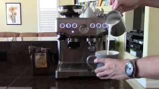 Latte on the Breville Barista Express [upl. by Tadashi]