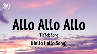 Allo Allo Song  Paro TikTok Song by Nej lyrics [upl. by Aruon]