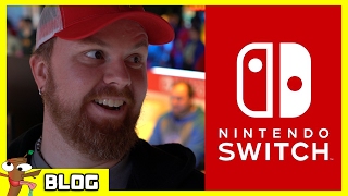 Psychostick Go to Nintendo Switch Event to Play Zelda Breath of Wild and Milk nintendoswitch [upl. by Roth]