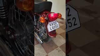 Yezdi Roadking model Restored recently save2stroke 2stroke 2stroker check the beat sound turr tur [upl. by Yeldarb283]