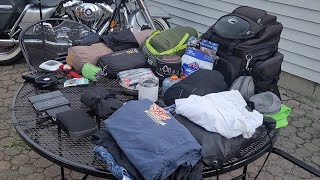 Essential Motorcycle Camping Gear [upl. by Ynaffad]