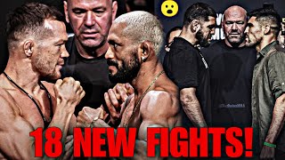 18 NEW FIGHTS UFC 308 new bout order Inoues superfight and more in FN78 [upl. by Sudaorb]