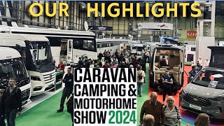 CARAVAN CAMPING amp MOTORHOME SHOW NEC 2024  Our Highlights [upl. by Iloj552]