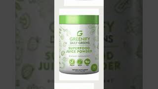 Greenify Organic Greens Juice Superfood Powder [upl. by Susej935]