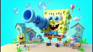 Bubble Blower Blues  SpongeBob’s FunFilled Undersea Tune Super Nursery Song KIDS [upl. by Ahsietal]