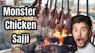 Monster Chicken Sajjii Indian Recipe  Very Soft Chicken [upl. by Thorny]