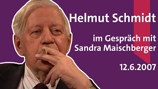 Helmut Schmidt 2007 mit Richard von Weizsäcker [upl. by Paradies]