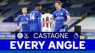 EVERY ANGLE  Timothy Castagne vs Crystal Palace  202021 [upl. by Kresic]