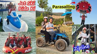 Trip To Mabali Island🤩  First Time Jet Ski 🚤 Ride Ki  Anmol Ne Pehli Dafa Zipline Li Or Kia Hua [upl. by Weatherley]