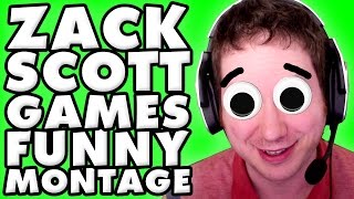 ZackScottGames Funny Montage Summer 2017 [upl. by Prouty857]