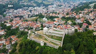 Ljepotica iznad vezirskog grada Snimili smo Travničku tvrđavu iz zraka [upl. by Hoopes]