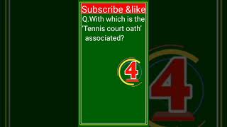 With which is the ‘Tennis court oath’ associated [upl. by Nigam]