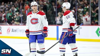 Canadiens Condotta Pots First Goal Since 2023 Debut [upl. by Benedetto]