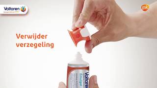 Voltaren Emulgel 116  Doseer En Smeerdop  How to open  How to apply [upl. by Annuahs]