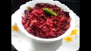 Beetroot Poriyal beetroot thoranbeetroot stirfry [upl. by Nahsin881]