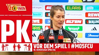 quotWir wollen das Spiel gewinnenquot  Pressekonferenz vor Mainz  1 FC Union Berlin [upl. by Seline]