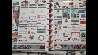 Happy Planner Memory Plan with me ft Saucey Sticker Co [upl. by Naesyar57]