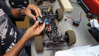 RC Brushless upgrade  Deerc 9201e Part 2 [upl. by Philipps]