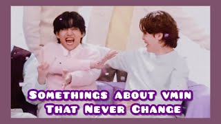 Some Things About Taehyung and Jimin That Never Change  VMIN LOVE [upl. by Maje]