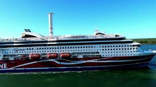 VIKING LINE AMORELLA amp VIKING LINE GRACE MARIEHAMN [upl. by Leinod]