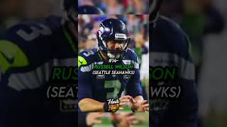 Top 20 Quarterbacks Of All Time nfl shorts [upl. by Annaiel]