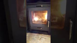 5kw Woodburner how to start up your fire and tips [upl. by Cob]