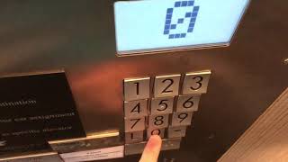 Schindler Miconic 10 Traction Elevator B  JW Marriott Washington DC [upl. by Nosde]