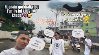 Gorkha ma pani parera 🤦vlog banauna bijok 14 gate xepetar zipline udhghatan 😲gorkha ma pathau 😃 [upl. by Alrahs868]