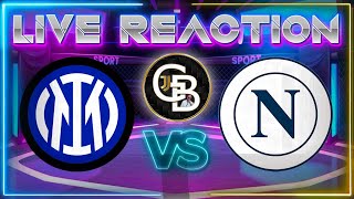 INTER NAPOLI  LIVE REACTION [upl. by Leikeze21]