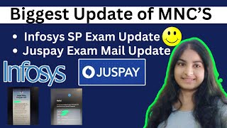 Infosys Biggest about for Specialist Programmer  Juspay Exam Mail update  22nd September Exam [upl. by Ettigdirb]