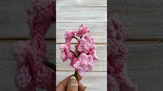 Crochet Flower Pattern  Stock Flower by Moara Crochet crochet crochetflowers howtocrochet [upl. by Robinet]