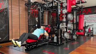 ULTIMATE HOME GYM  Back workout on TYTAX [upl. by Llyrat]