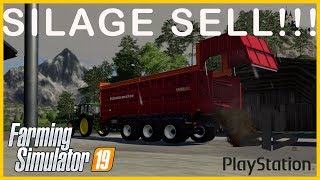 SELLING SILAGE WO BGA  Farming Simulator 19 PS4  FS19 Tutorials [upl. by Davin466]