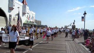 102nd Annual Baby Parade Interboro HS marching band Ocean City NJ August 11 2011 [upl. by Ttegirb]