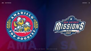 San Antonio Missions Vs Amarillo Sod Poodles 56 [upl. by Aikcir]