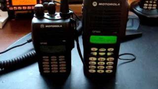 Motorola HAM radio GP380 GP388 Schiphol airportMPG [upl. by Suirred104]