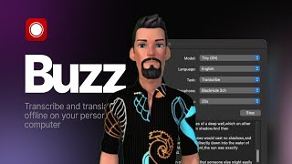 Buzz transforme un fichier audio en texte sur Linux Windows et Mac OS [upl. by Dunham]