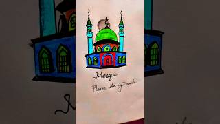 Art a beautiful mosque arabic mosque shorts [upl. by Aigil]