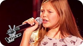 Lena MeyerLandrut  Wild and Free Gabriele  The Voice Kids  Blind Auditions  SAT1 [upl. by Kinghorn]