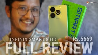 Infinix SMART 8 HD Full Review after 7 Days of Use datadock [upl. by Nedle654]