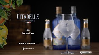 CITADELLE gin amp FEVER TREE tonic  Product video [upl. by Notlad]