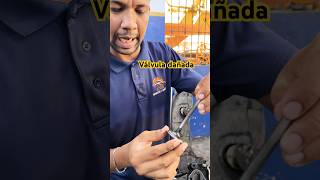 shorts Así se ve una válvula de escape dañada automobile culata tallermecanico mechanic [upl. by Inacana]