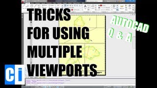 AutoCAD QnA Different linework in multiple viewports [upl. by Adkins]