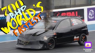 700BHP WORLDS FASTEST SEAT IBIZA TDI 947s 148mph [upl. by Lula282]