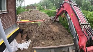 Part 15 draining a water damaged basement Informative time lapse [upl. by Atir579]