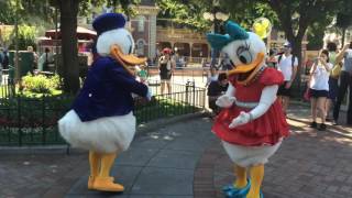 Donald and Daisy Dancing at Disneyland [upl. by Narahs923]