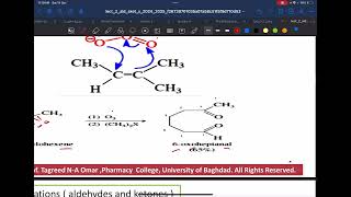 2nd lecture Hydroboration Ozonolysis Dithiane reduction of acid [upl. by Lseil]