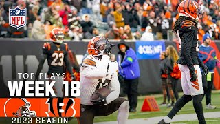 Cleveland Browns Top Plays vs Cincinnati Bengals  2023 Regular Season Week 18 [upl. by Idelson909]