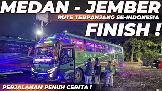 AKHIRNYA FINISH JEMBER  MESIN HANDAL ANTI REWEL  Trip als 390 Medan  Jember 5 Hari 4 Malam [upl. by Deer]